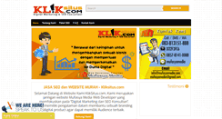 Desktop Screenshot of kliksitus.com